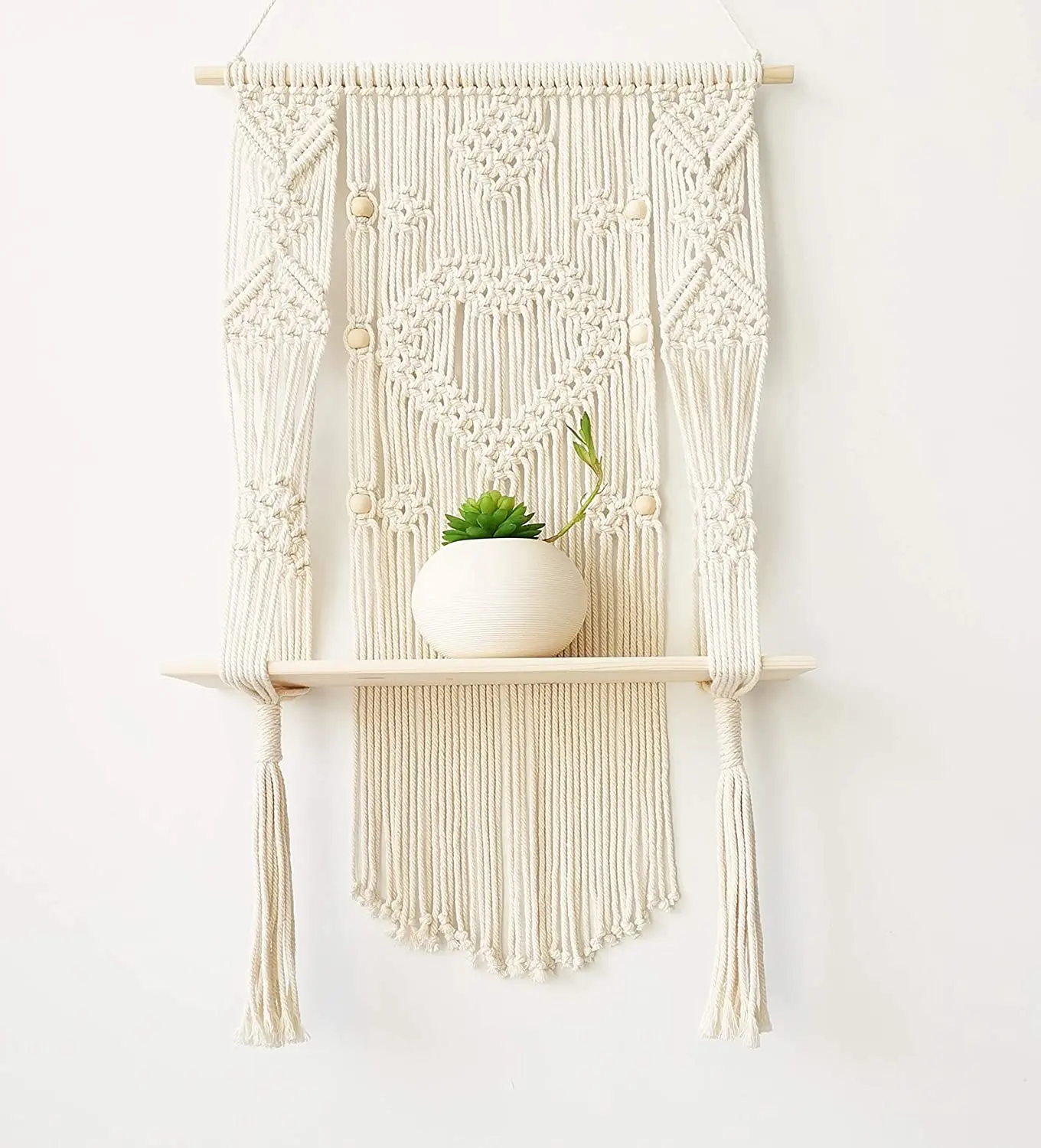 Household Decor Beautiful Hanging Basket For Plants Small Hanging Plant Pot For Home Custom Designs Not Support Everyday Cotton Buy Macrame Wall Hanging Plant Shelf Rope Hanging Small Hanging Plant Pot Beautiful Hanging