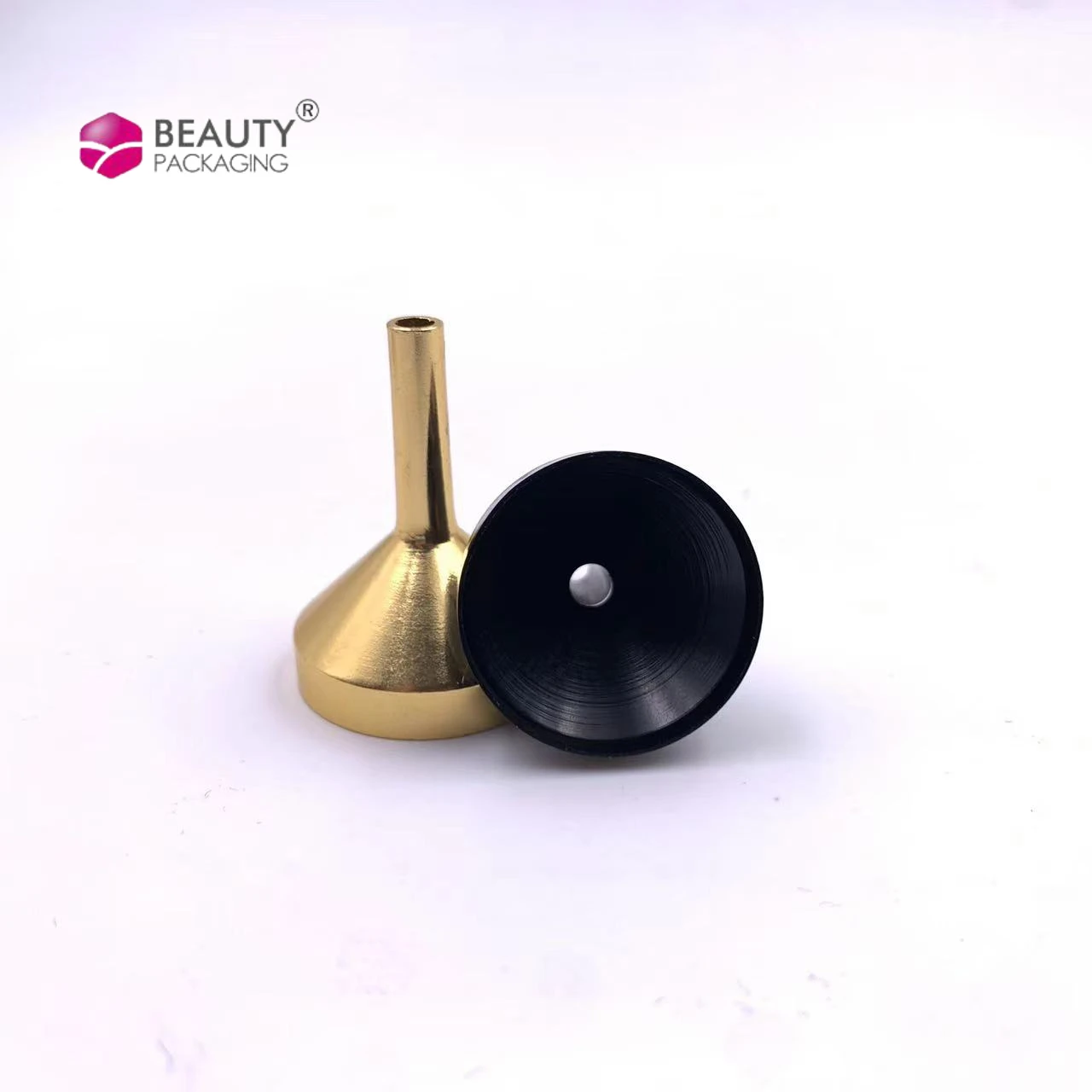 Порошковый гель для воды, косметический сменный матовый черный косметический наполнитель для духов, металлическая мини алюминиевая воронка, нержавеющая сталь