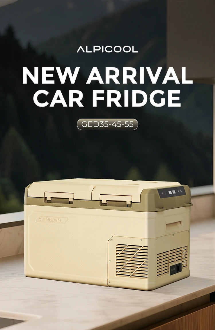 GED35 Alpicool Compressor Mini Fridge 12v 24v Car Fridge Freezer Car ...