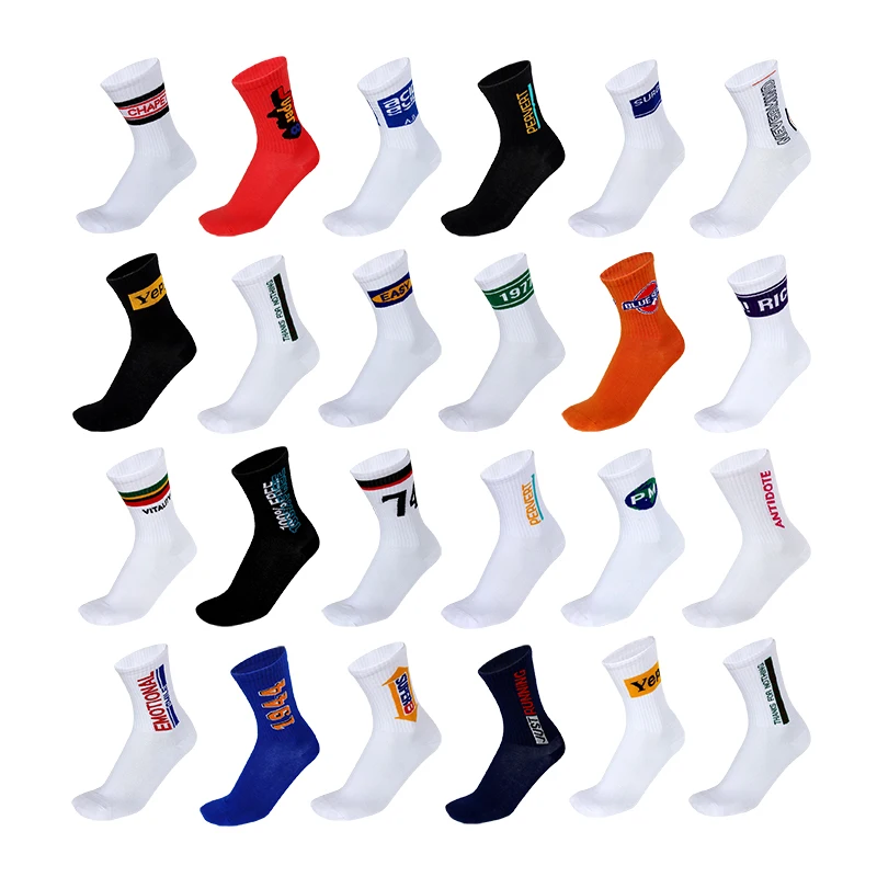 Custom logo soccer socks manufacturer calf compression running football club leg sleeve soccer socks footless