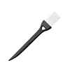 Black Handle With White Hairbrush