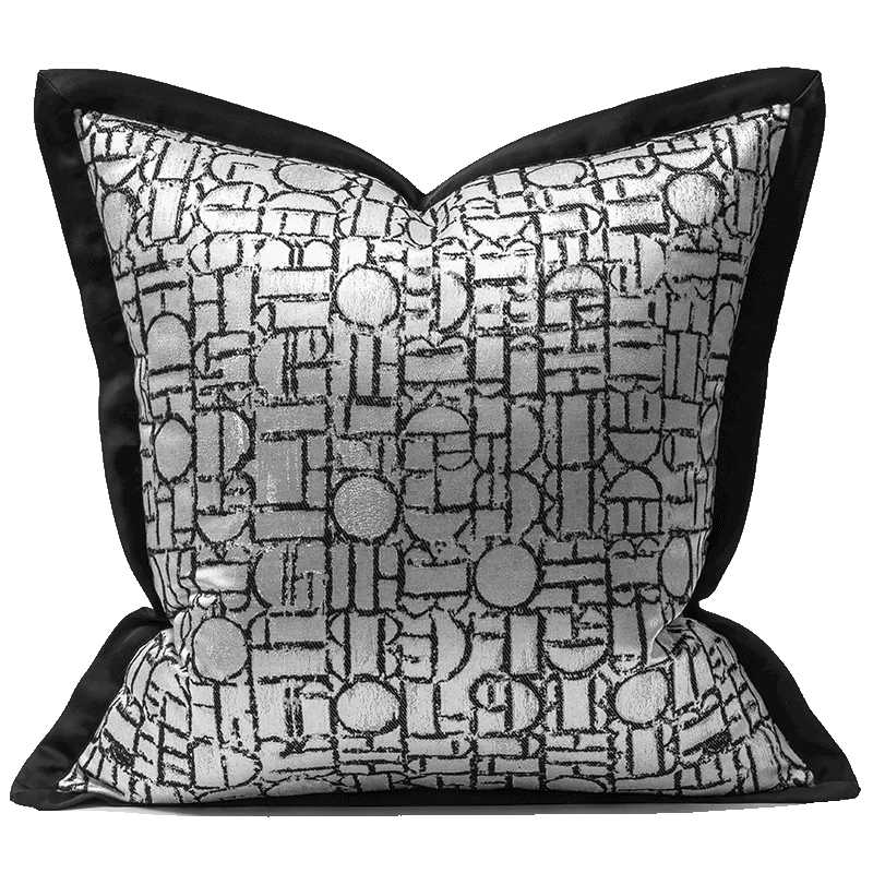 Modern Jacquard Pillow Covers Decorative Throw Pillow Case Set Home