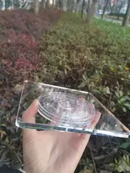 Прозрачная подставка для украшения печенья, вращающаяся акриловая подставка, вращающаяся подставка для кладовой