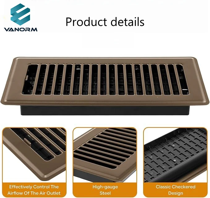 Heavy Duty Walkable Floor Vents