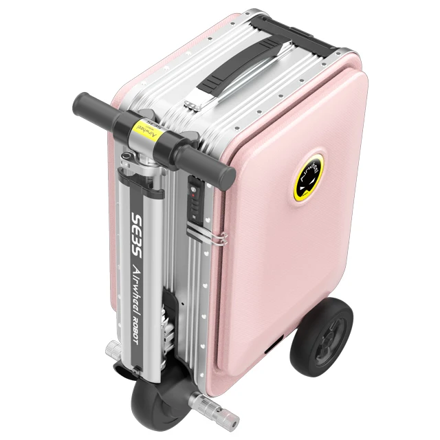 Smart transformers Luggage with Automatic Retractable Motor Wheel