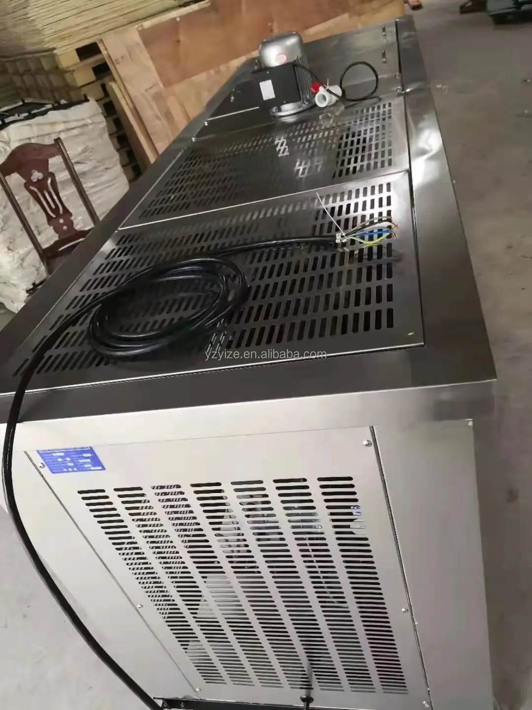 Industrial Direct Cool 500kg 1 Ton Ice Block Maker Commercial Ice Block