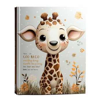 Custom Factory Kids Board Book Printing Services Publishing Children's Lift Flap Cardboard Books