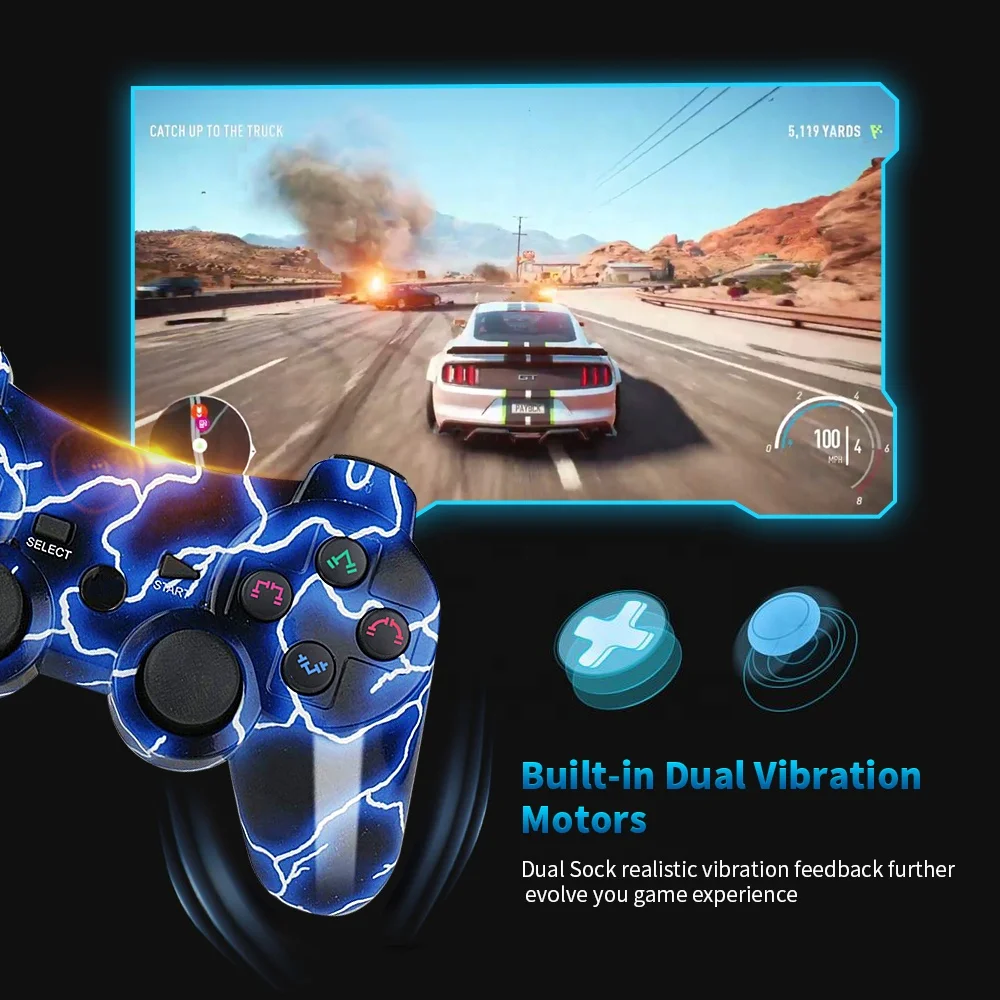Wireless Controller Joypad for PS3 for Playstation 3 Game Console Gamepad