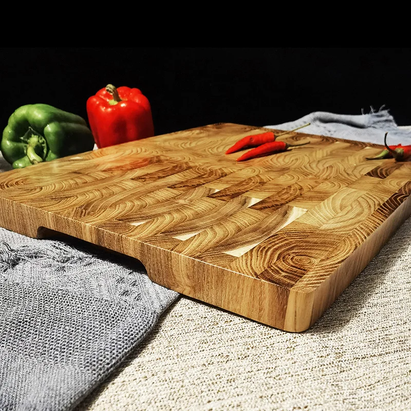 Multifunctional Teak Solid Wood Chopping Boards Schneidebrett Custom Logo Wooden Meat