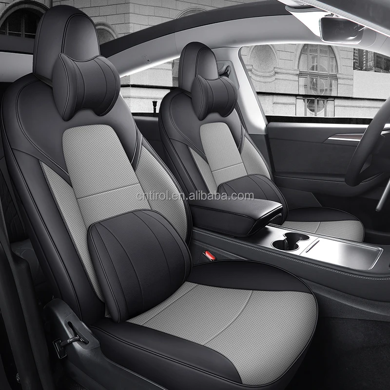 TIROL RTS оптом синий Высококачественный Роскошный Кожаный Набор чехлов для сидений 3