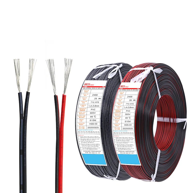 Factory China Speakers Wire Flat Wire UL2468 18AWG Pure Copper Electrical  Wire Cable - China Flat Cable, Speakers Wire Red and Black