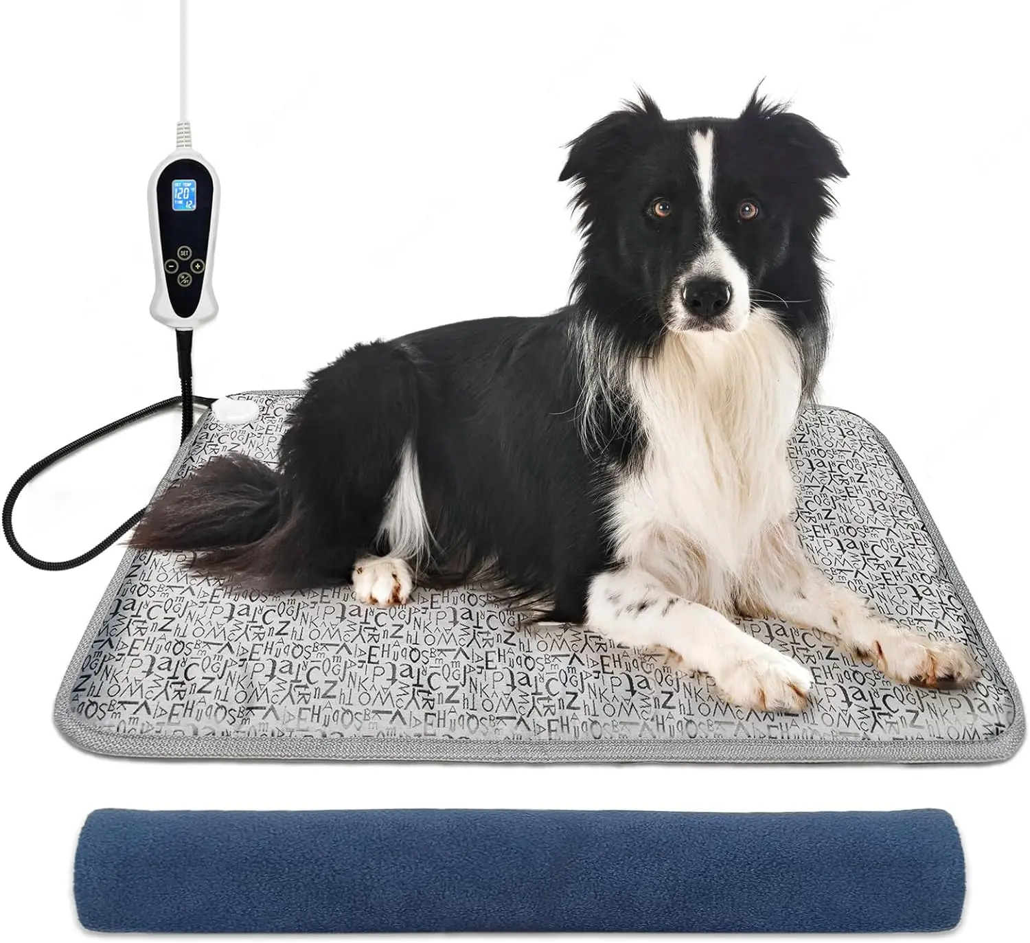 SOJOY Dog Heating pad,Electric Puppy Heating Pad with Adjustable