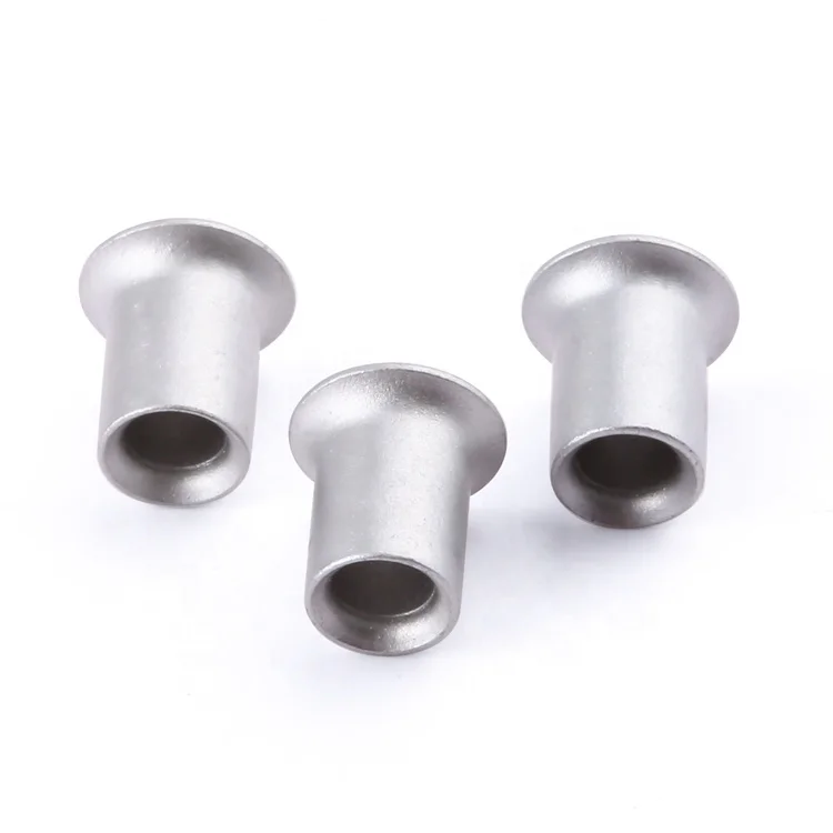 Non-standard customization flat rivet alloy steel silver grey dacromet for automobile industry