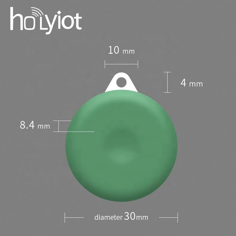 Holyiot Bluetooth Wireless Mini Indoor Smart Life Temperature and Humidity Sensor with Smart Timing Schedule Programmable