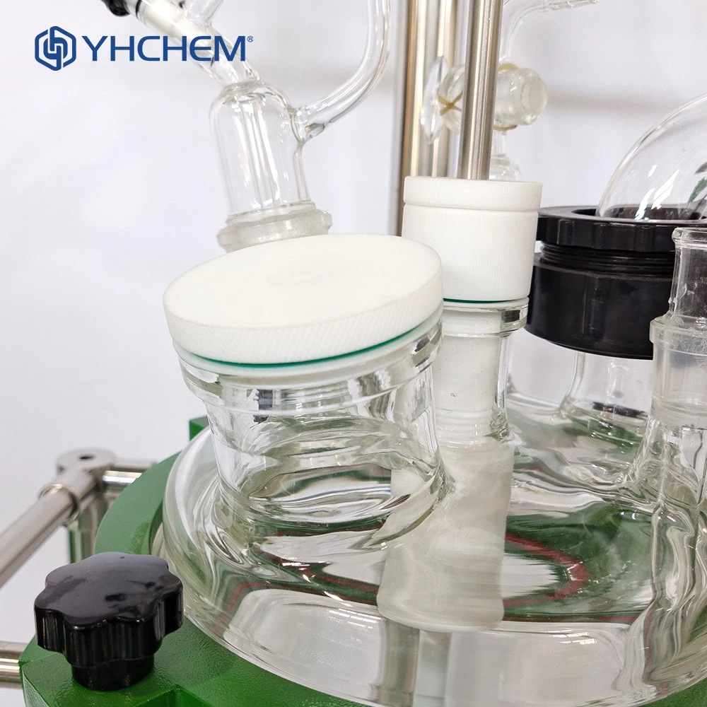 Lab Fluidized Bed Reactor with Borosilicate Lab glassware and Surface