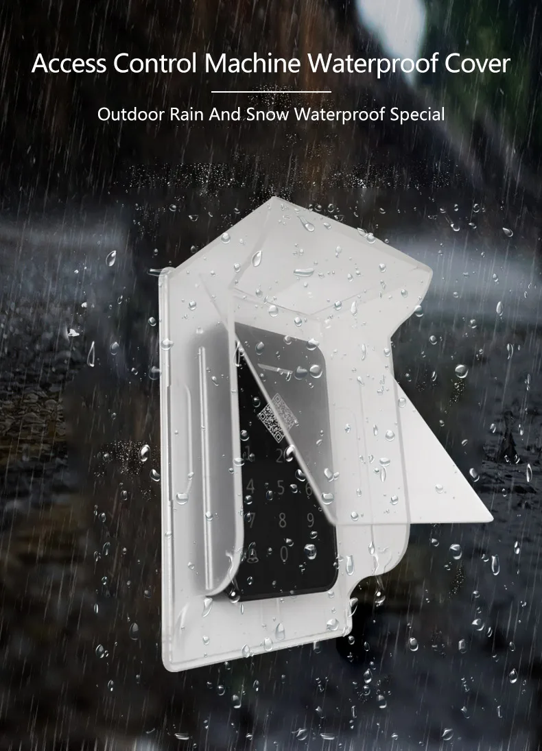Best Selling ABS Outdoor Waterproof Rain Cover for Access Control Keypad