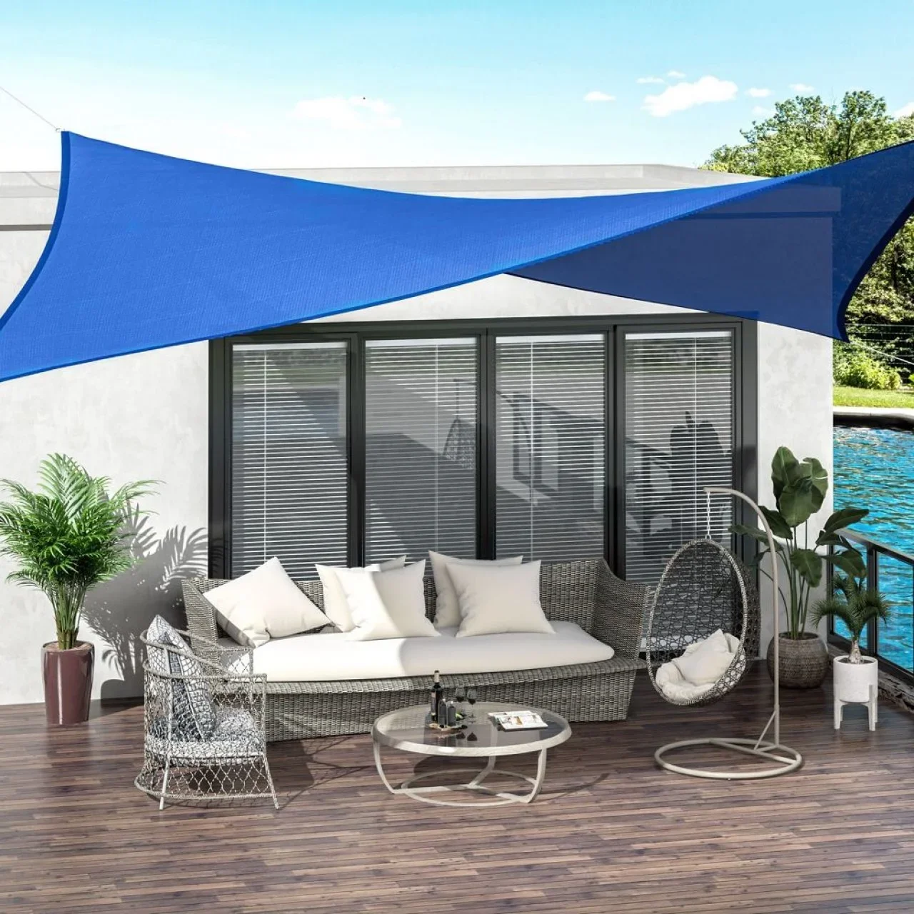 Breathable Outdoor Farming Sun Shade Cloth Plant Protection Shade Sails & Nets factory