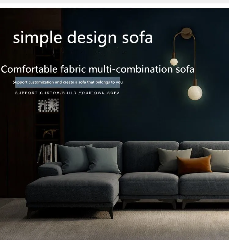 Multi-Seat Around The Corner New Design Metal Sofa Designs Home Sofa