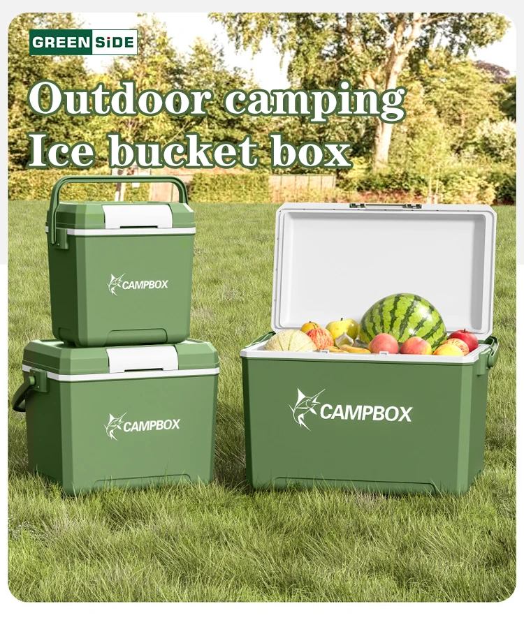 GREENSIDE Large Capacity Outdoor Portable Ice Bucket Convenient ...