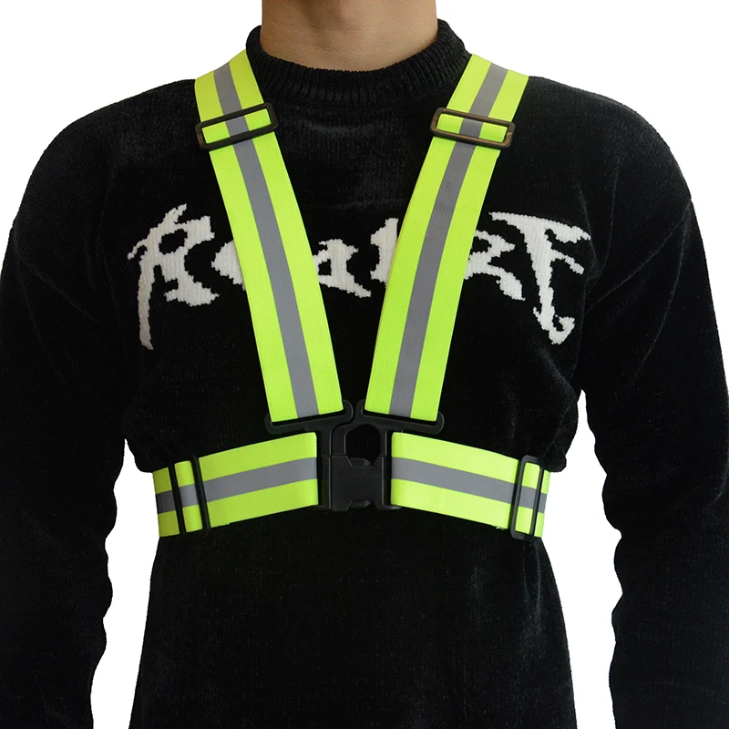 Gilet Haute Visibilité Rose Fepdiu – Réglable, Sécurité, Course à Pied, Neuf