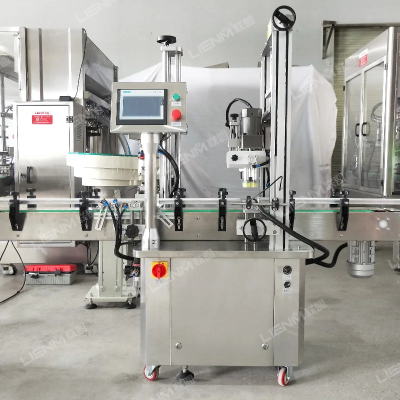 Factory Manufacturing Automatic Capping Machine Cap Closing Machine ...
