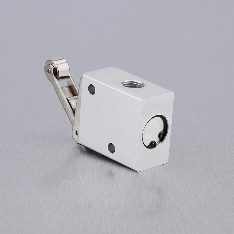 JM 3/2 Way Hand Operated Manual Control 1/4'' NPT Air Pneumatic Push Button Mechanical Valve