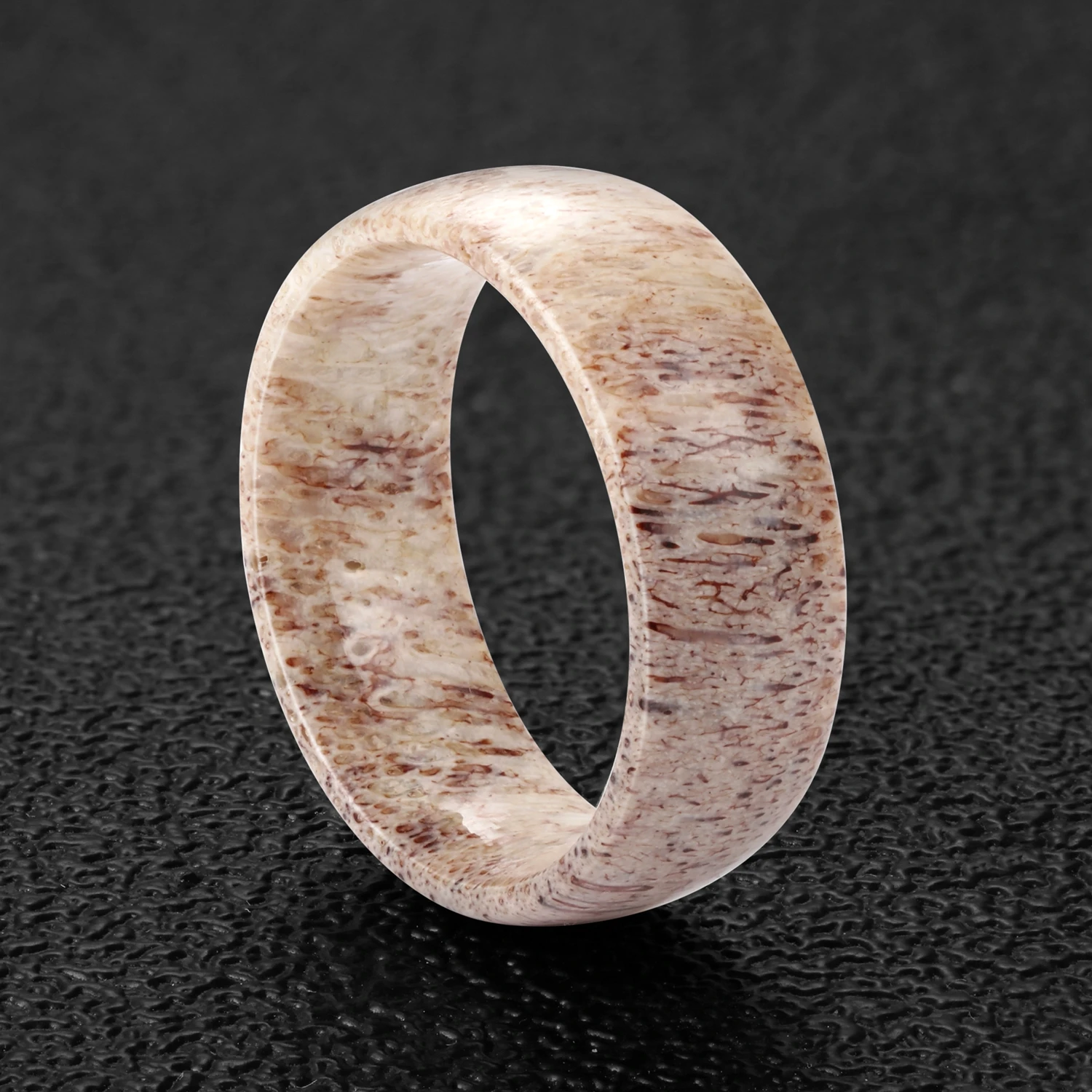 Deer antler orders ring size 8