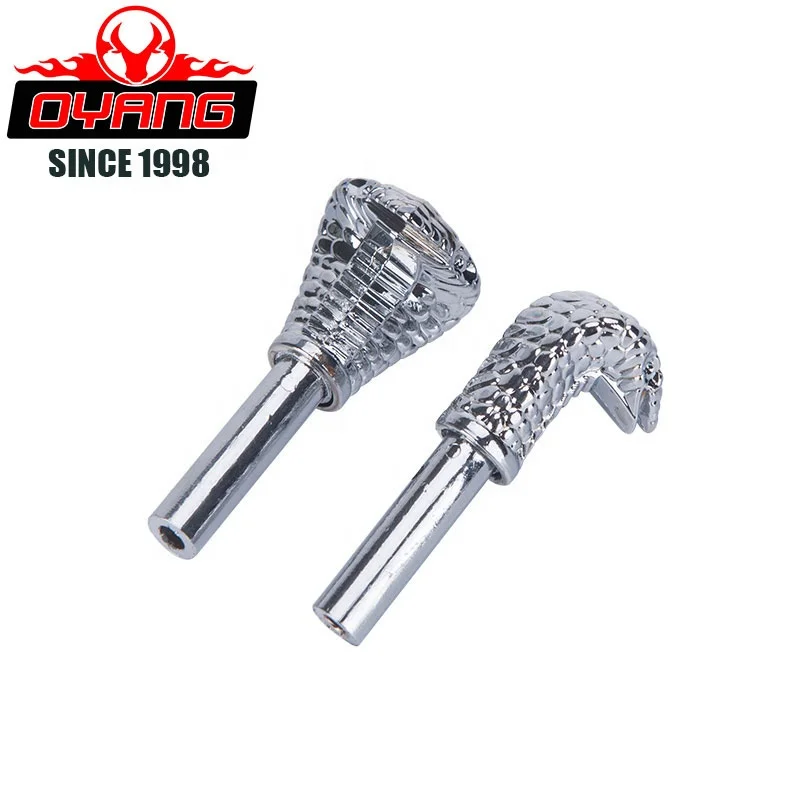Universal Unique Aluminum Snake Knob Button Cover Car Door Lock Knob