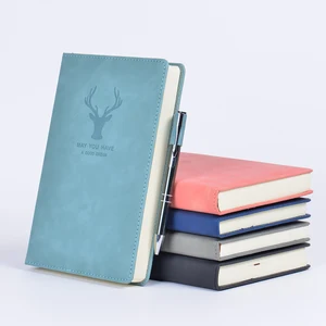 Custom PU Minimalist Notebook Student Office Daily Notebook Writing Creative Travel Notebook