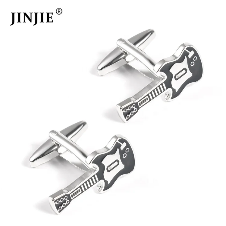 Запонки мужские черные забавные с надписью Ready to ship