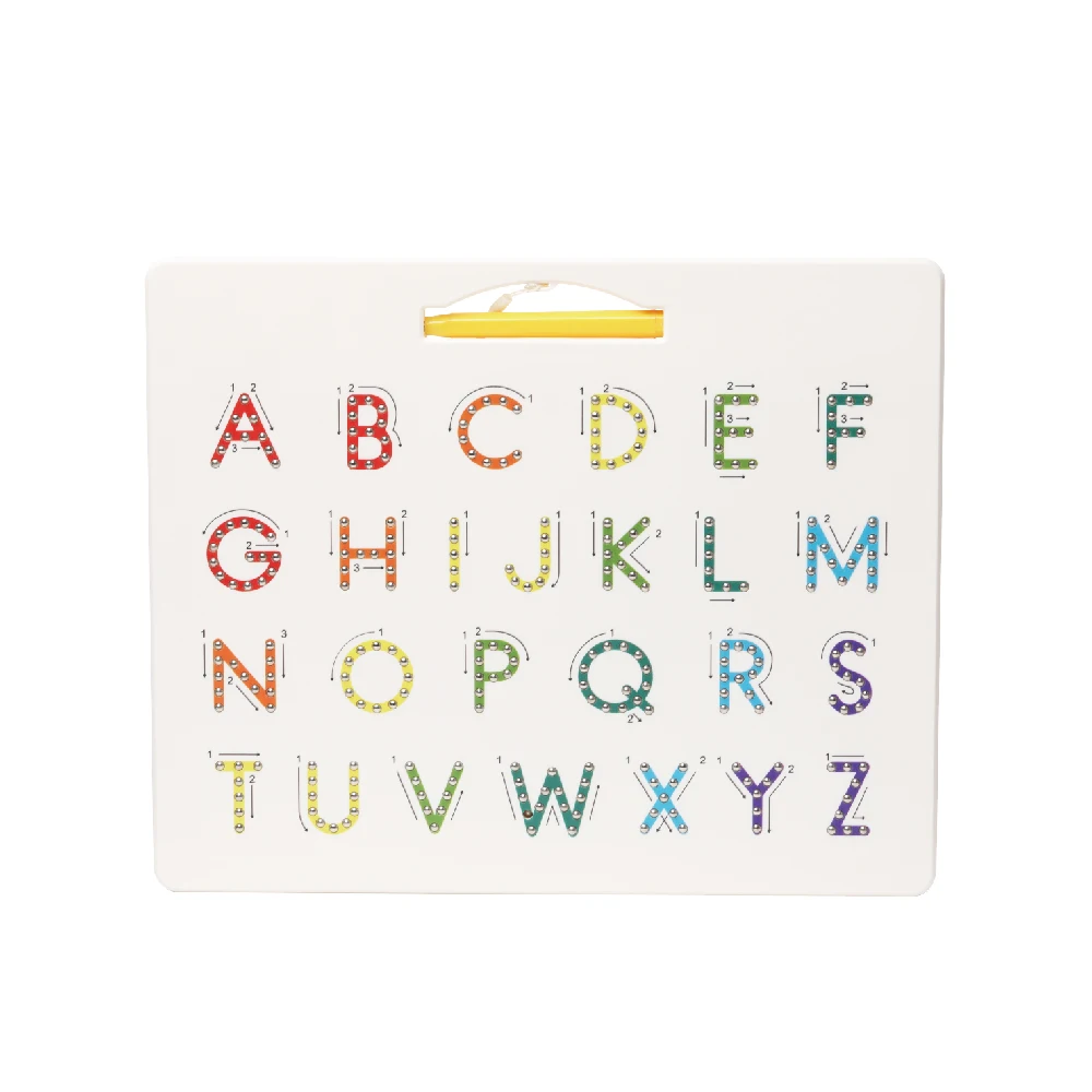 Детские Образовательные магнитные строчные буквы алфавита планшет для рисования обучающие игрушки для рисования