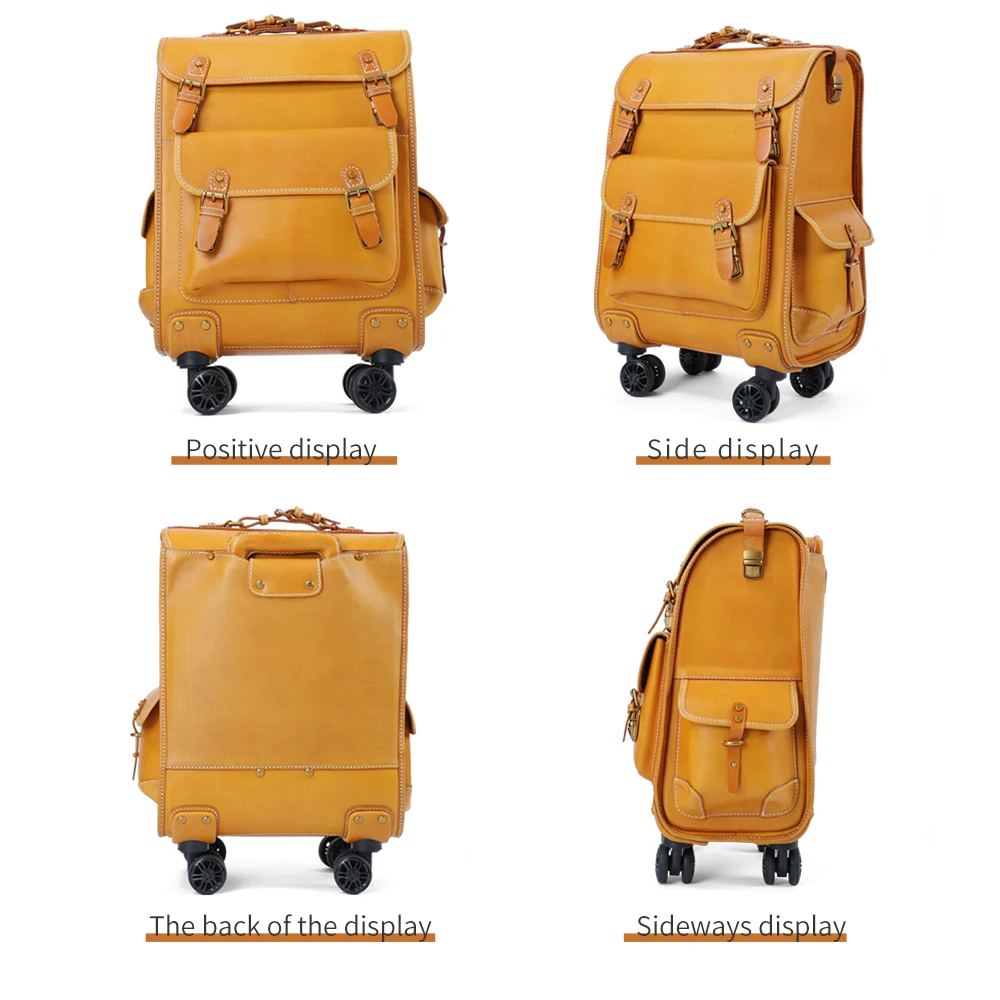 Multifunction Trolley Cosmetic Case Rolling Luggage Travelling Bags Luggage Trolley Cases Travel Duffel Bags