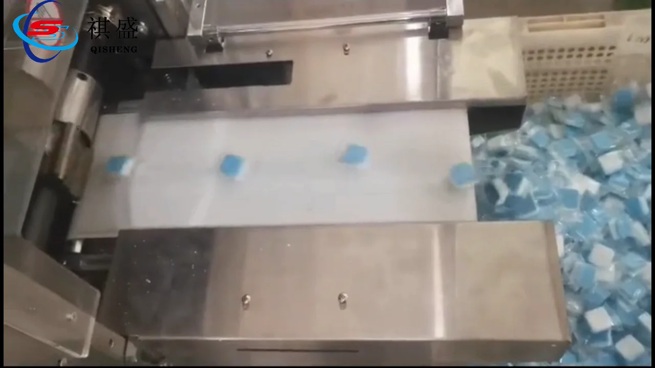 Dishwashing Hand Wash Tablet Packaging Wrapping Machine Pillow