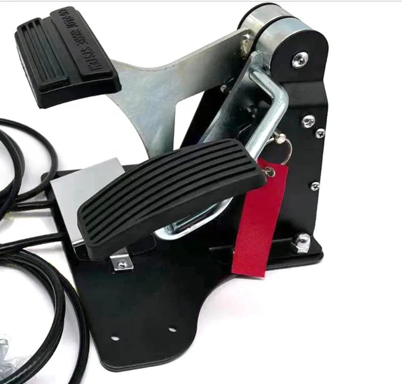 Passenger Side Dual Brake and Accelerator Controls for Driving School Instructors