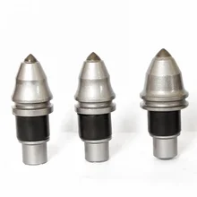 Drilling Auger Bucket Bits Trencher Bullet Teeth Cutting Pick Provided Drilling Tool Forging Machine Parts Tungsten Carbide