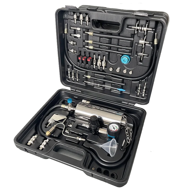 Автомобильный комплект для очистки топливных форсунок и тестер с Корпусами бензиновых автомобилей