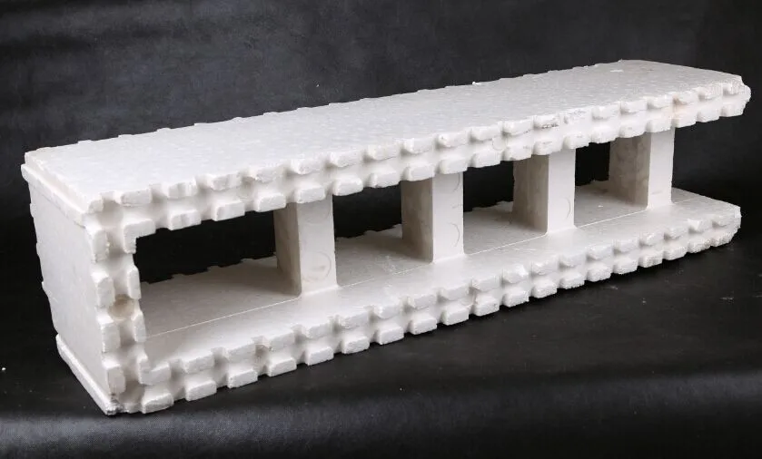 High Cost Performance EPS Polystyrene Styrofoam House Building Insulated Concrete Form Brick ICF Foam Block Machine
