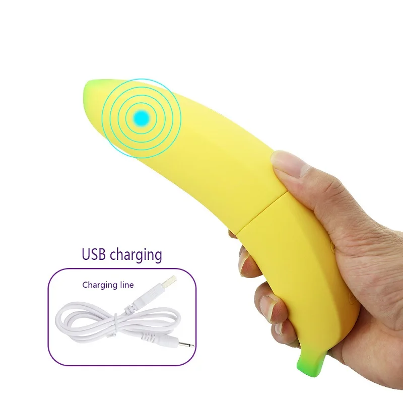 7-Gang Realistischer G-Punkt Dildo Bananen-Vibrator Weiblicher Masturbator  Klitoris-Stimulator Sexspielzeug für Frauen