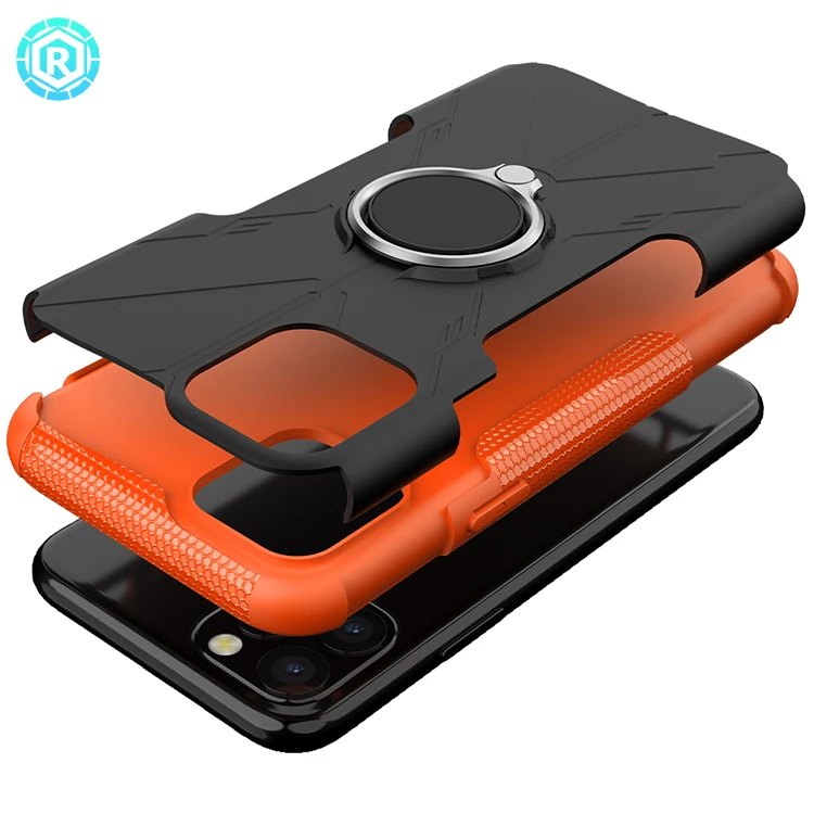 Roiskin OEM оптовая продажа ТПУ + ПК ударопрочный чехол для мобильного телефона Mecha анти-осенние защитные аксессуары для мобильных телефонов 2 в 1 ослепляющий чехол