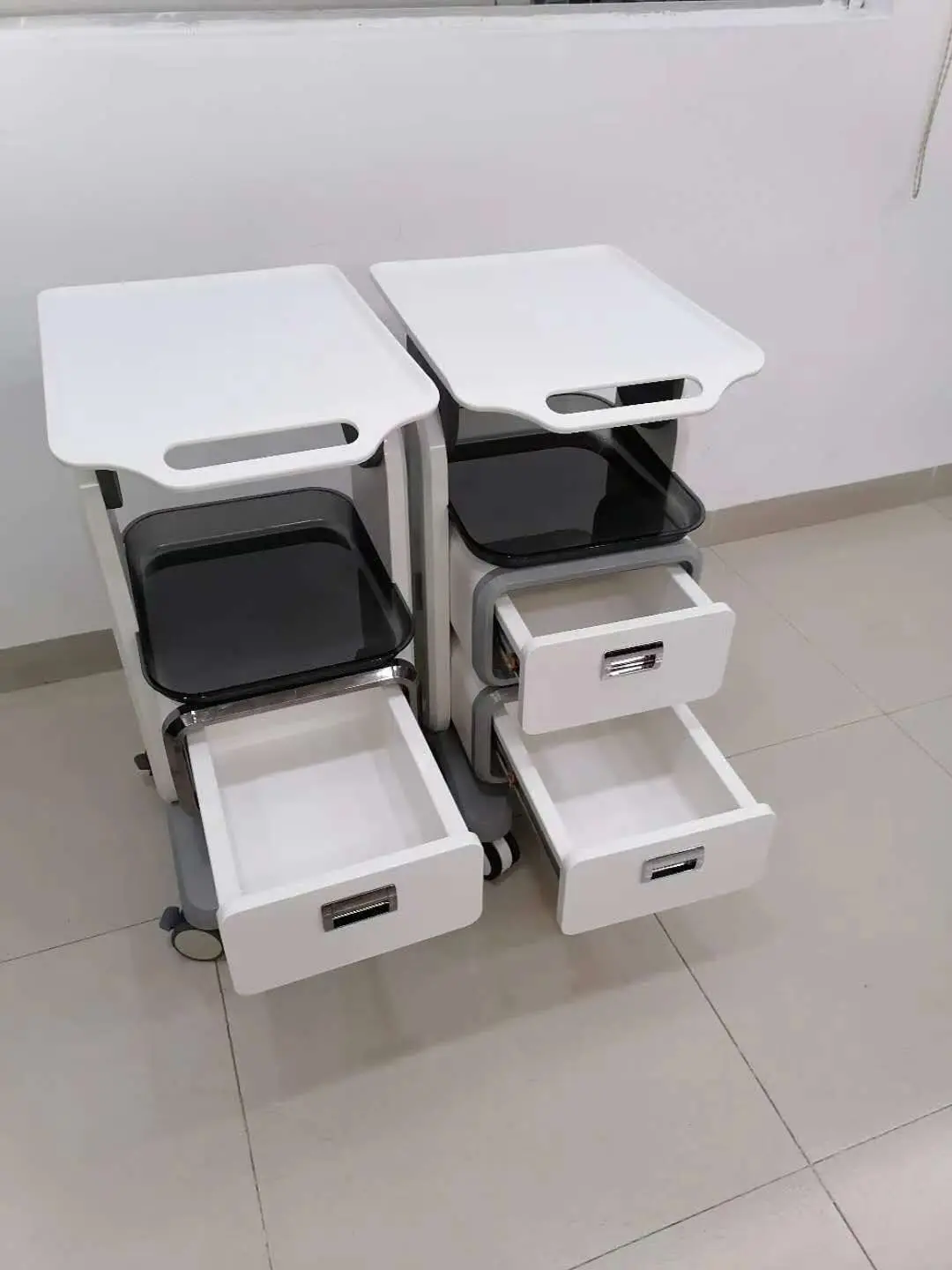 High Quality Abs Mobile Medical Dental Unit Trolley Carts For Dental ...