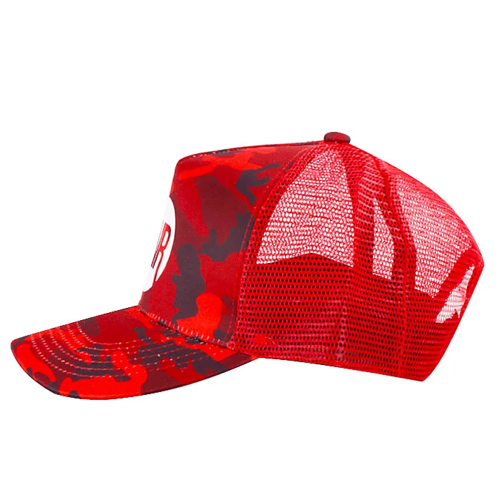 TDUB CLUB Mesh Trucker 5 Panel Hat in Digi-Camo - Yamaha TW200 Club