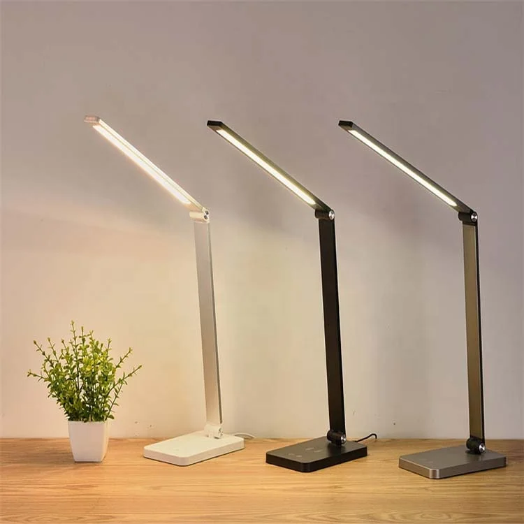 New Arrival USB LED Rechargeable Table Lamp Modern Design Style AC Powered Read Study Smart Lamp for Kids Room