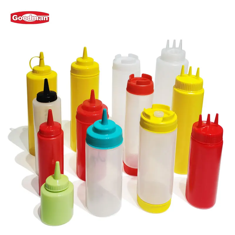 16oz. Fifo Sauce Squeeze Bottles, Polyethylene, White