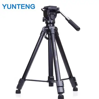 YUNTENG VCT-998 Portable Aluminum Self-timer Video Tripod for Canon Nikon DSLR Camera Mobile Phone with Carry Bag