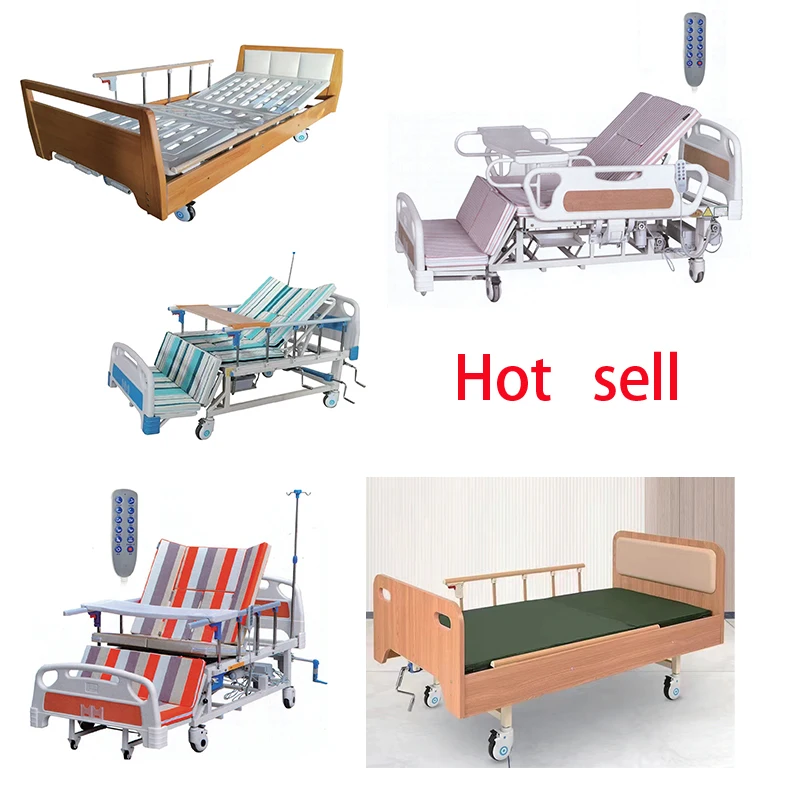 Hospital Equipment Manual Electric Adjustable Elderly Home Nursing