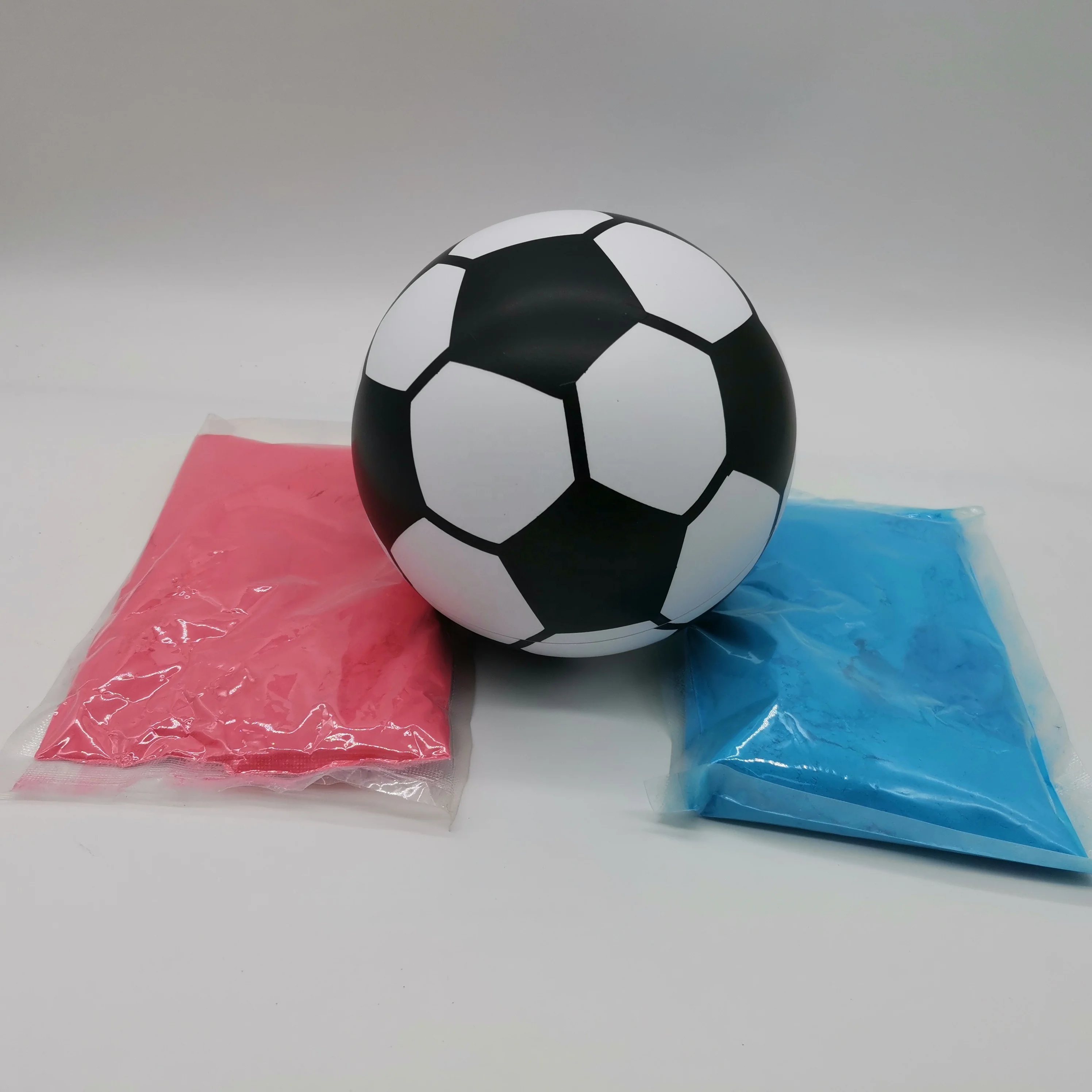 Gender Reveal Exploding Powder pallone da calcio con Kit di