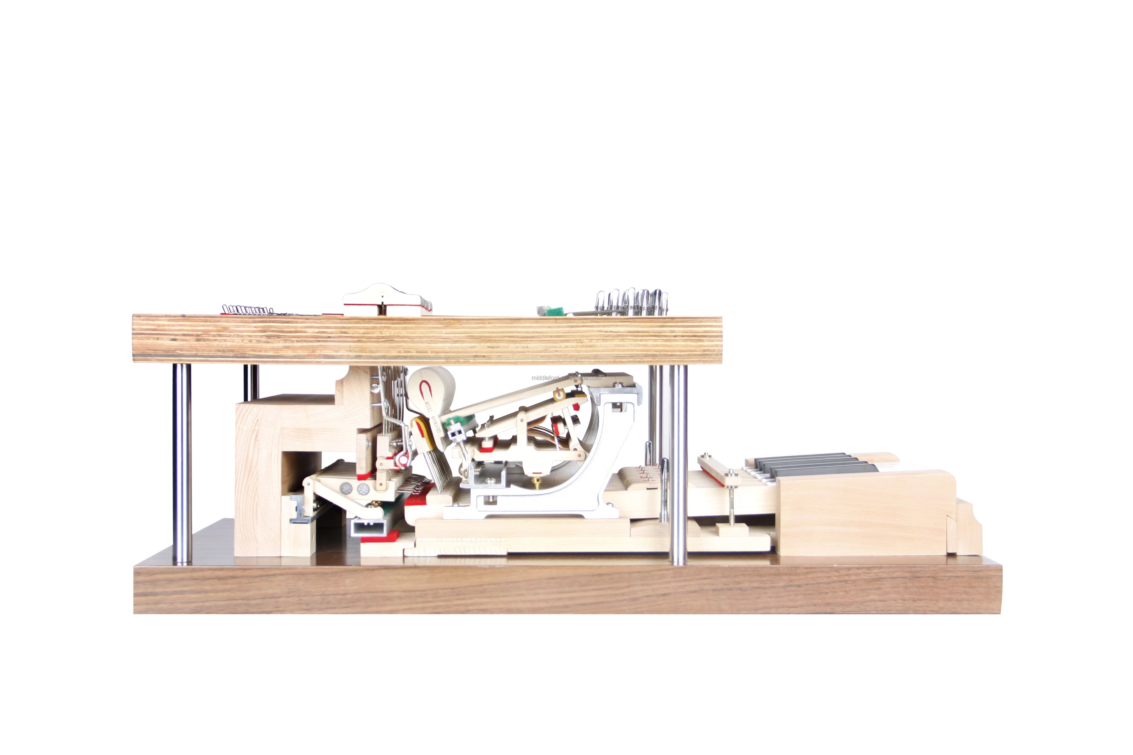 Acoustic Grand Piano Action Mold - 12 Keys for Piano Shop Display