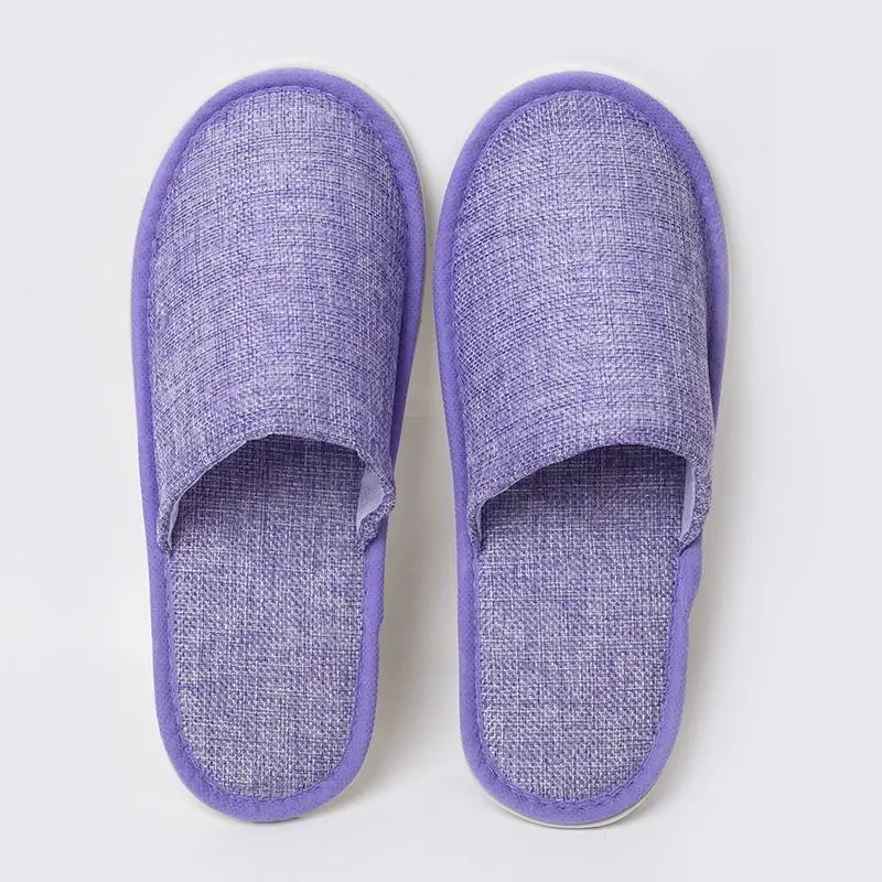Custom Branded Hotel Slippers Spa Bulk Custom Indoor Hotel Slippers