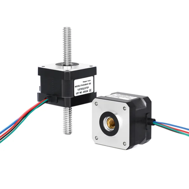 42x42x40mm Non Captive Motor 1.8 Degree 2 Phase Nema 17 Non Captive Stepper Motor