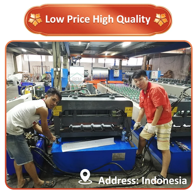 Liming Fast Speed Glazed Colored Aluminum Zinc Color Steel Trapezoidal Sheet Coil Tile Making Machinery for Roll Forming Machine